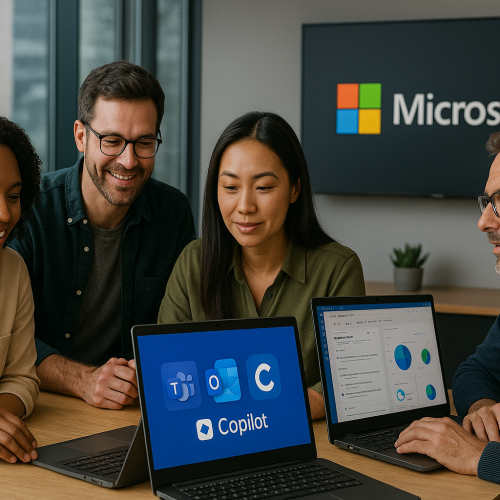 Equipe conectada, produtiva e segura com Microsoft 365