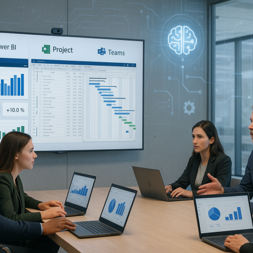 Como a Inteligência Artificial e as Ferramentas Microsoft Estão Transformando a Gestão de Portfólio de Projetos